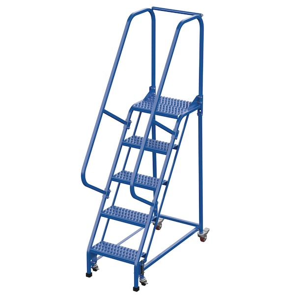 80 H Steel PW Ladder, Grip Strut, 5 Step, 5 Steps